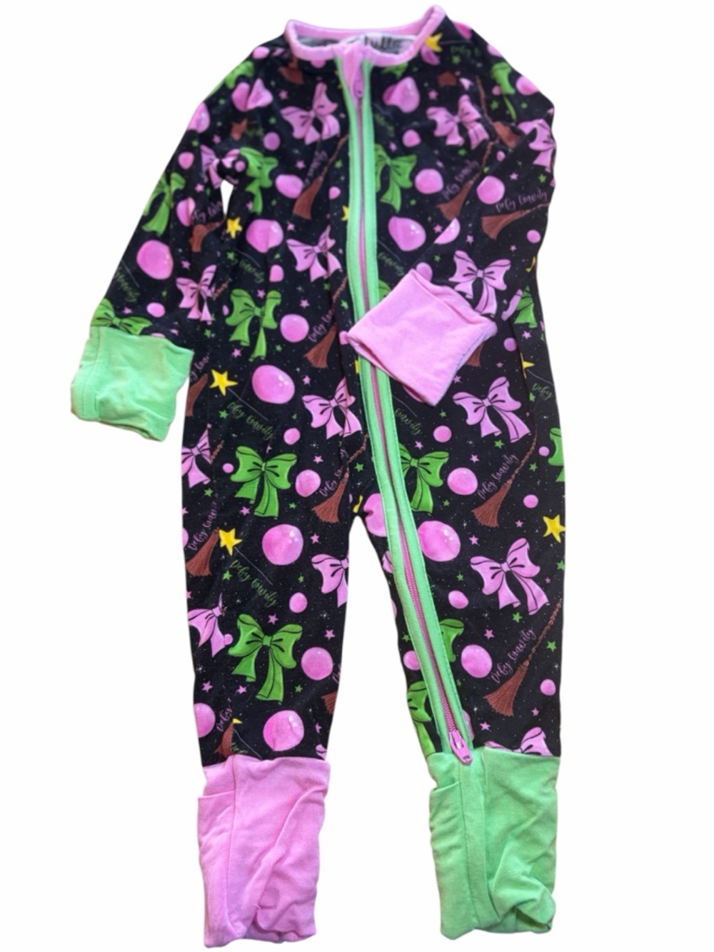 Wicked Print Bamboo Zippy 0-3M